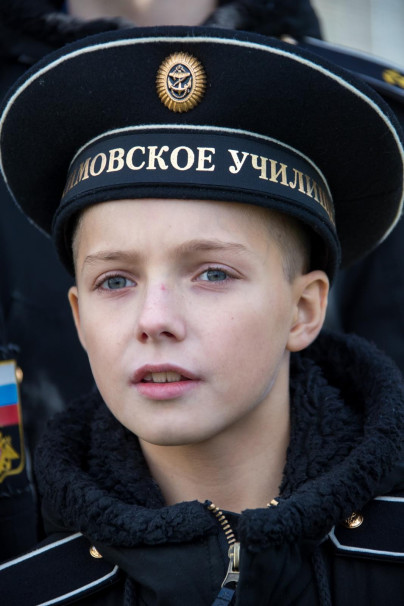 Воспитанники Нахимовцы в гостях у «Зенита»