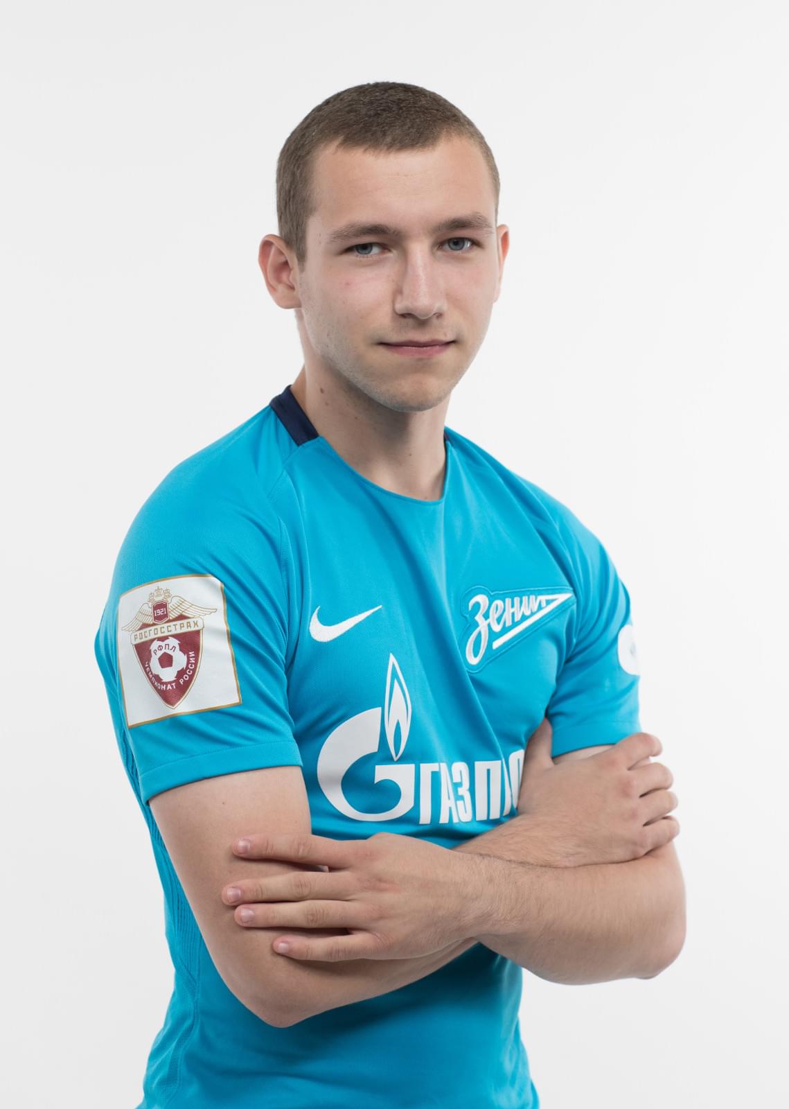 Фотосессия игроков молодежного состава ФК «Зенит» в новой игровой форме Nike сезона 2017/18