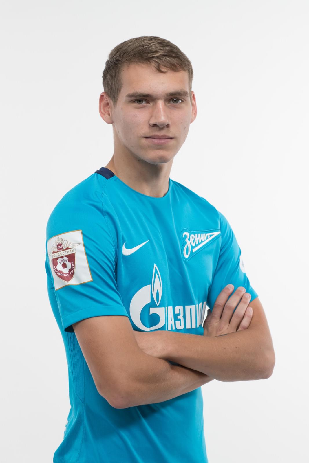 Фотосессия игроков молодежного состава ФК «Зенит» в новой игровой форме Nike сезона 2017/18