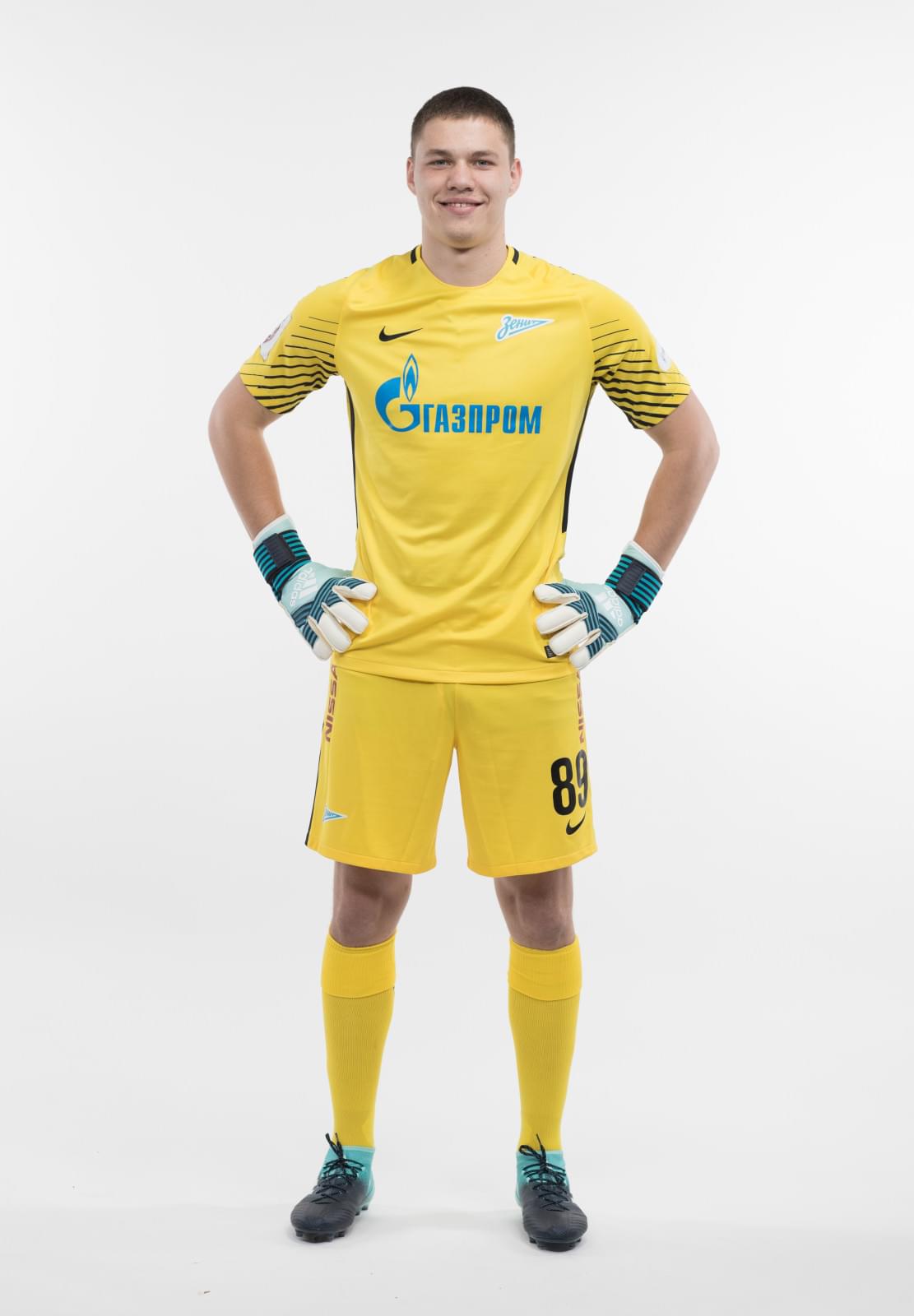 Фотосессия игроков молодежного состава ФК «Зенит» в новой игровой форме Nike сезона 2017/18