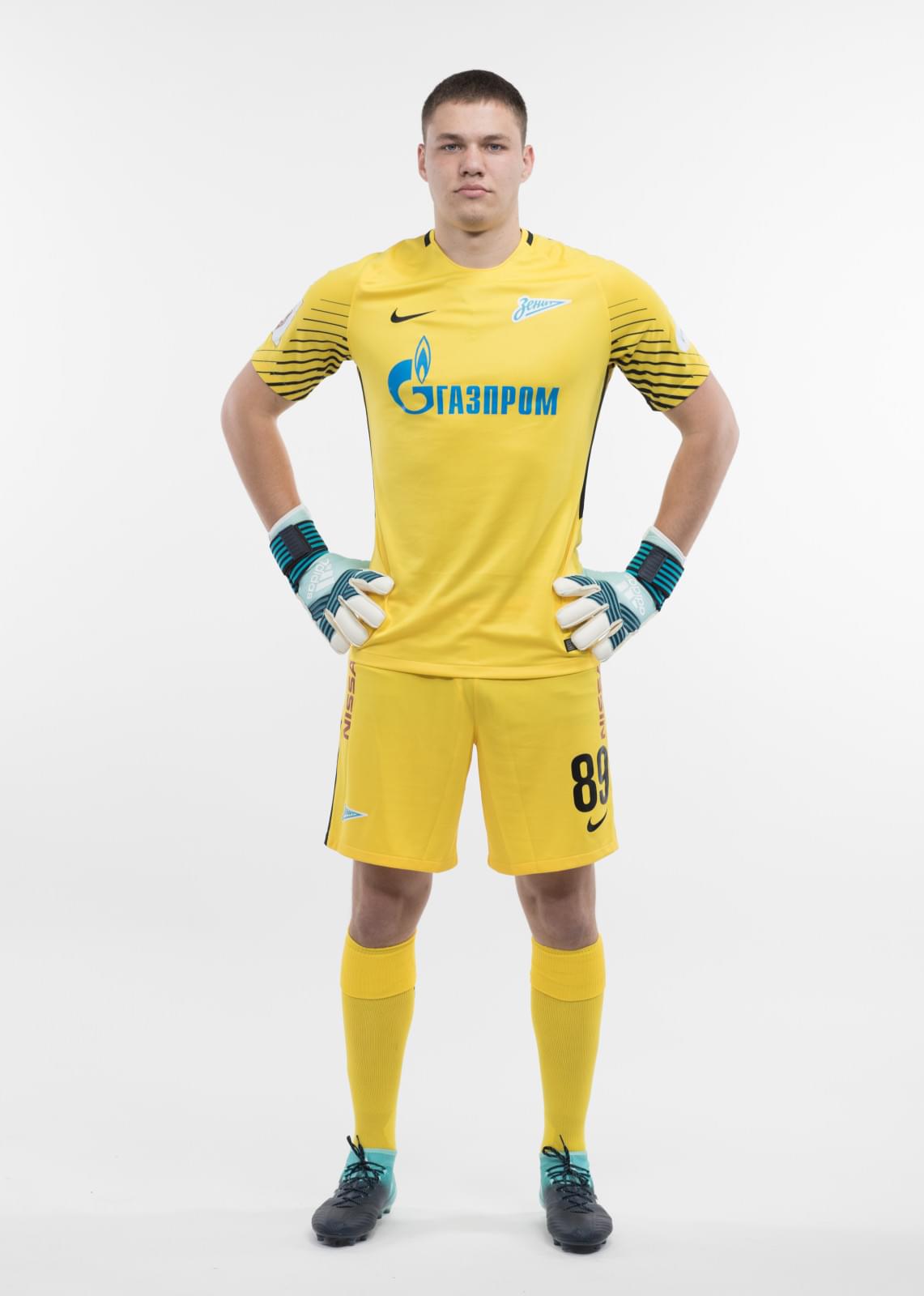 Фотосессия игроков молодежного состава ФК «Зенит» в новой игровой форме Nike сезона 2017/18