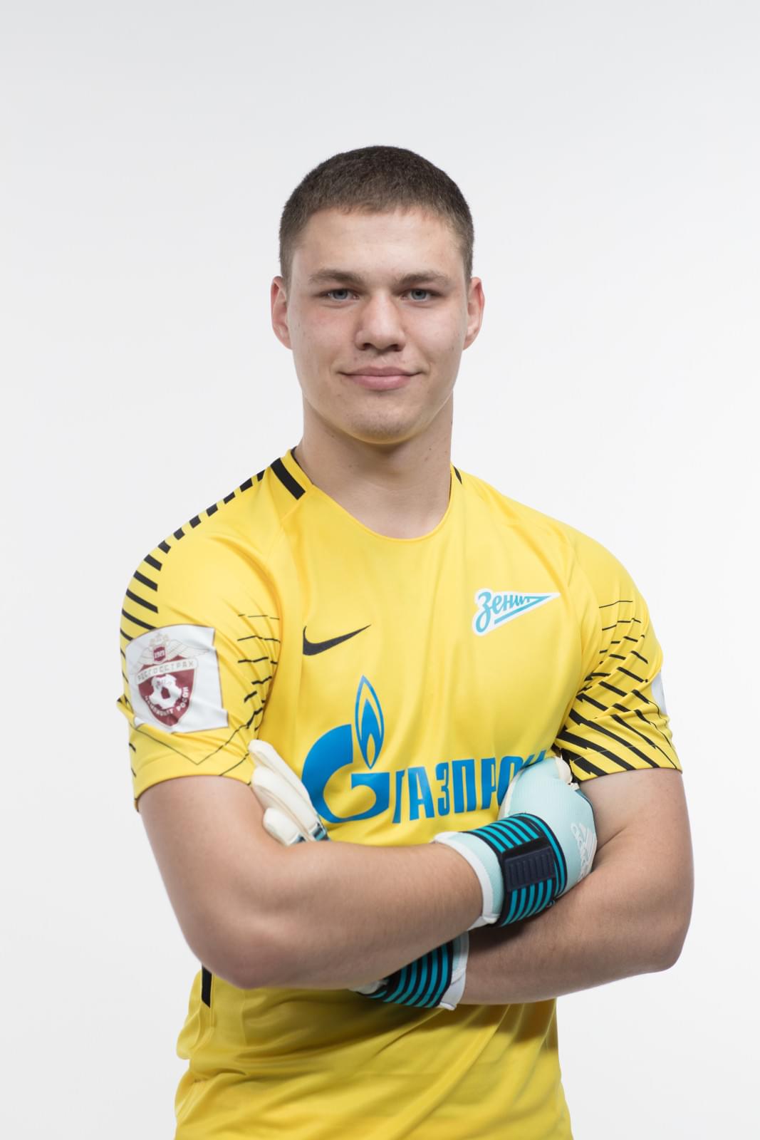 Фотосессия игроков молодежного состава ФК «Зенит» в новой игровой форме Nike сезона 2017/18