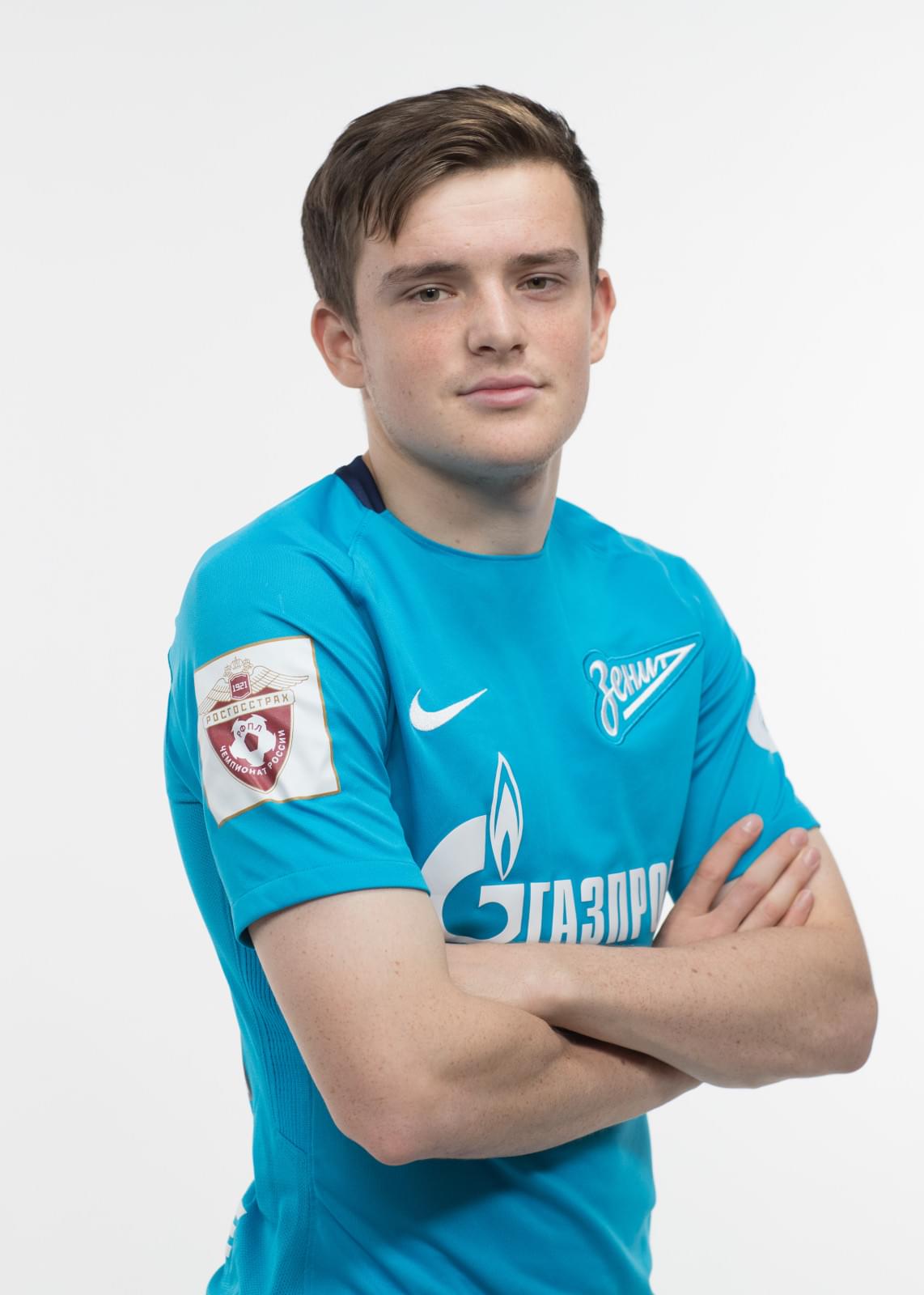 Фотосессия игроков молодежного состава ФК «Зенит» в новой игровой форме Nike сезона 2017/18