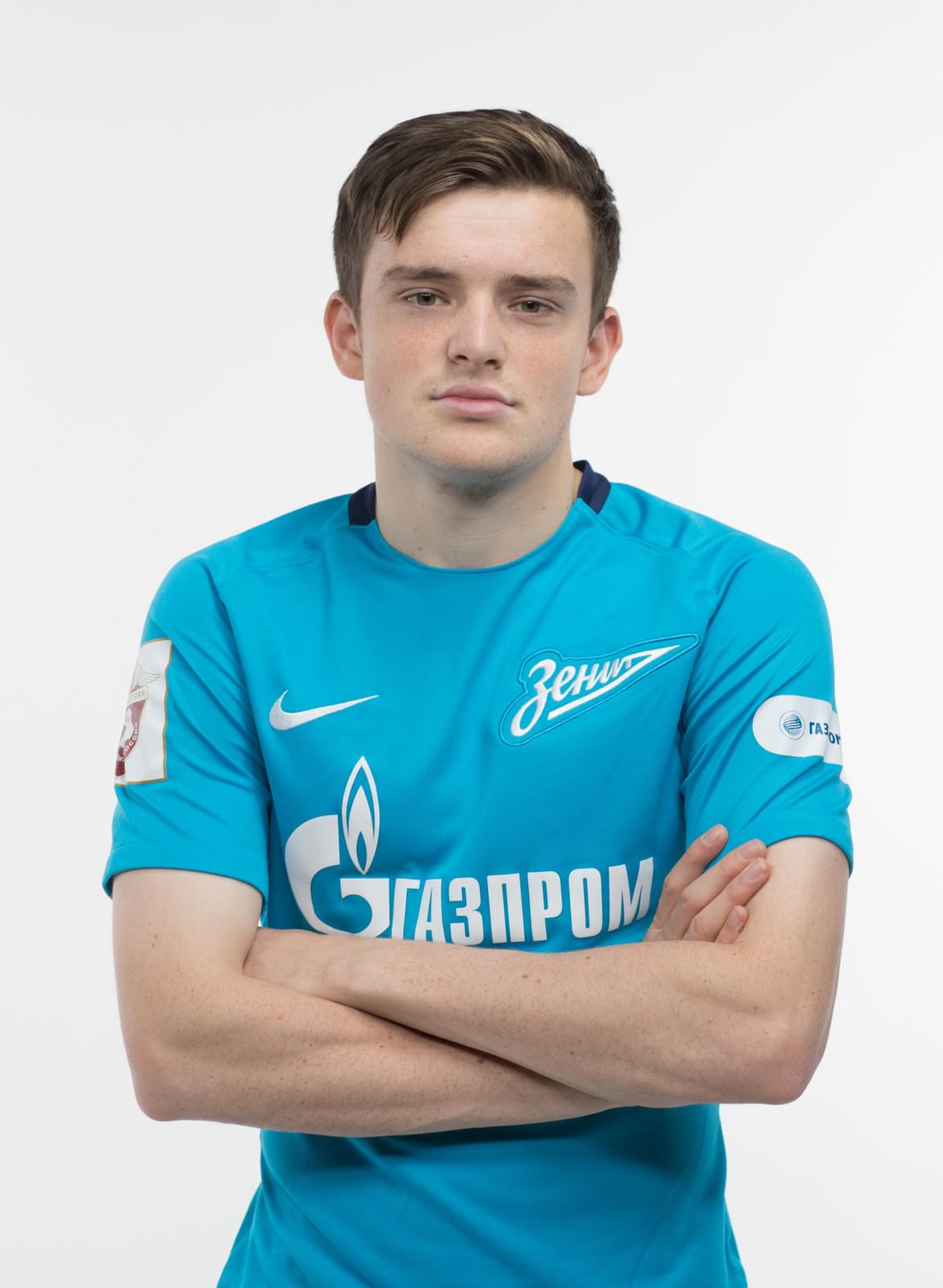 Фотосессия игроков молодежного состава ФК «Зенит» в новой игровой форме Nike сезона 2017/18