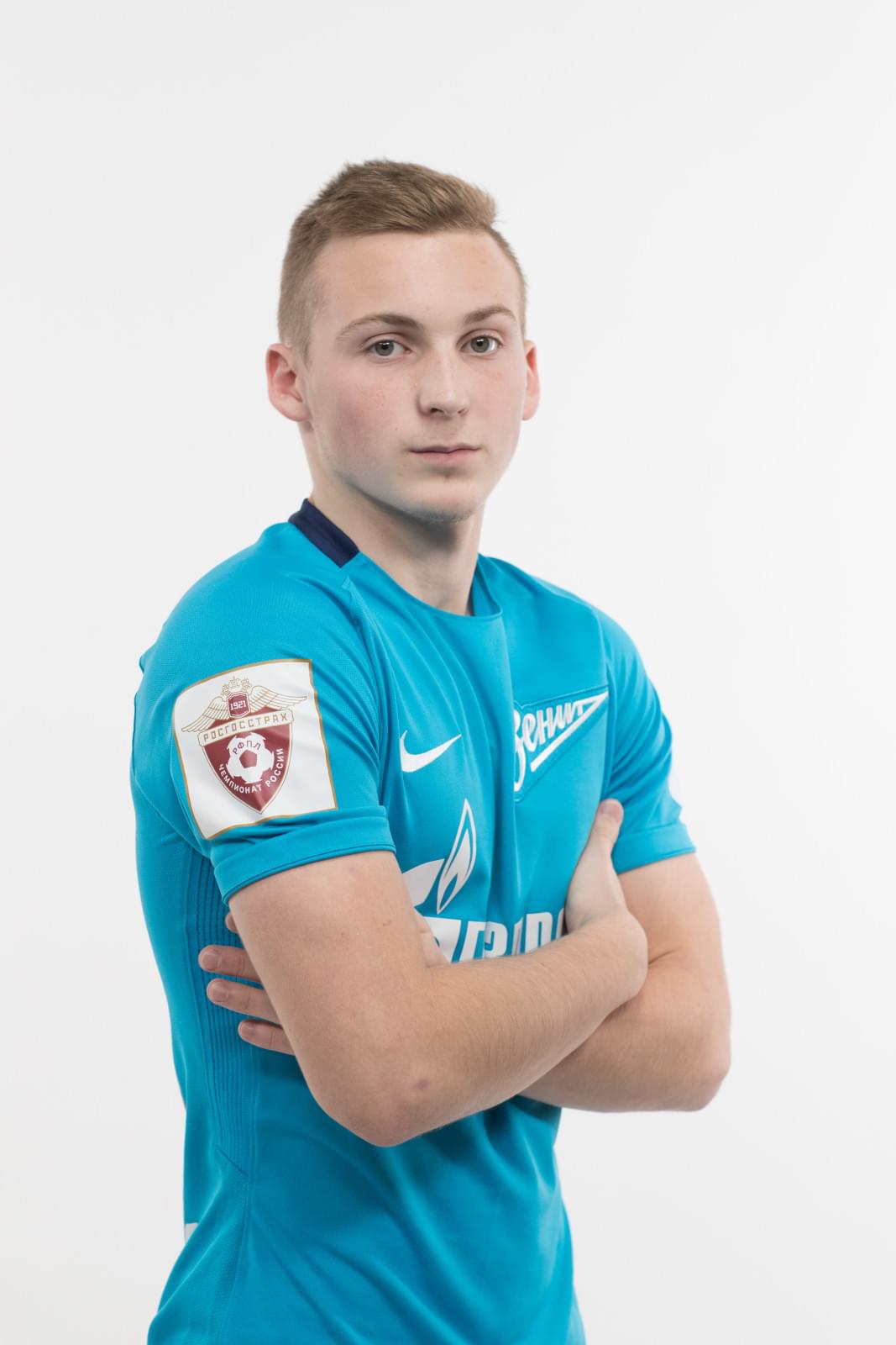 Фотосессия игроков молодежного состава ФК «Зенит» в новой игровой форме Nike сезона 2017/18