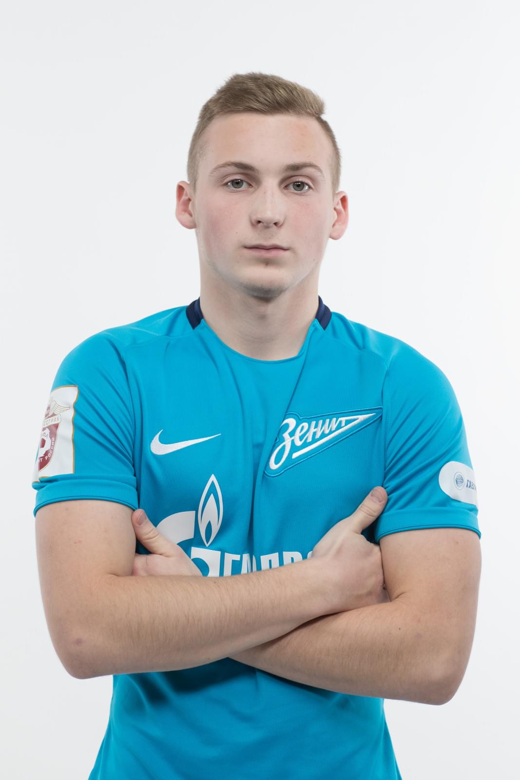 Фотосессия игроков молодежного состава ФК «Зенит» в новой игровой форме Nike сезона 2017/18