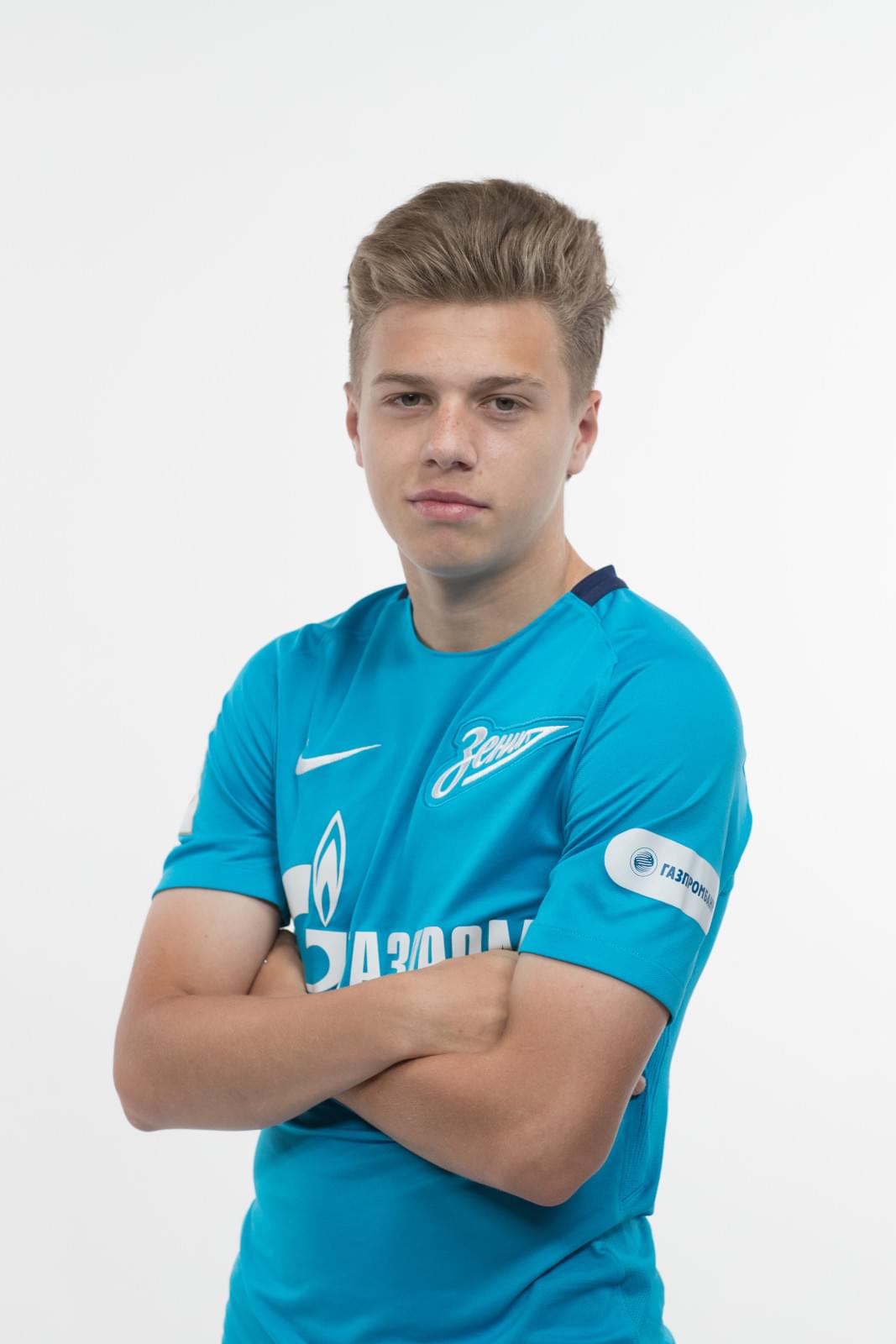 Фотосессия игроков молодежного состава ФК «Зенит» в новой игровой форме Nike сезона 2017/18