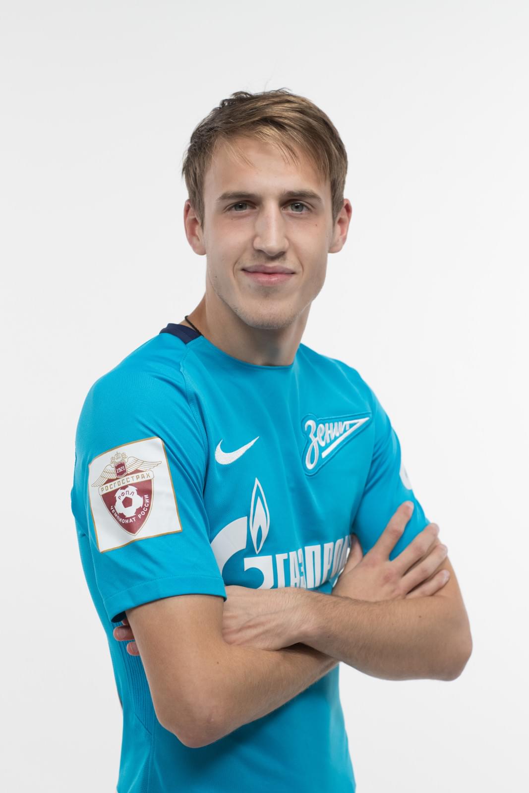 Фотосессия игроков молодежного состава ФК «Зенит» в новой игровой форме Nike сезона 2017/18