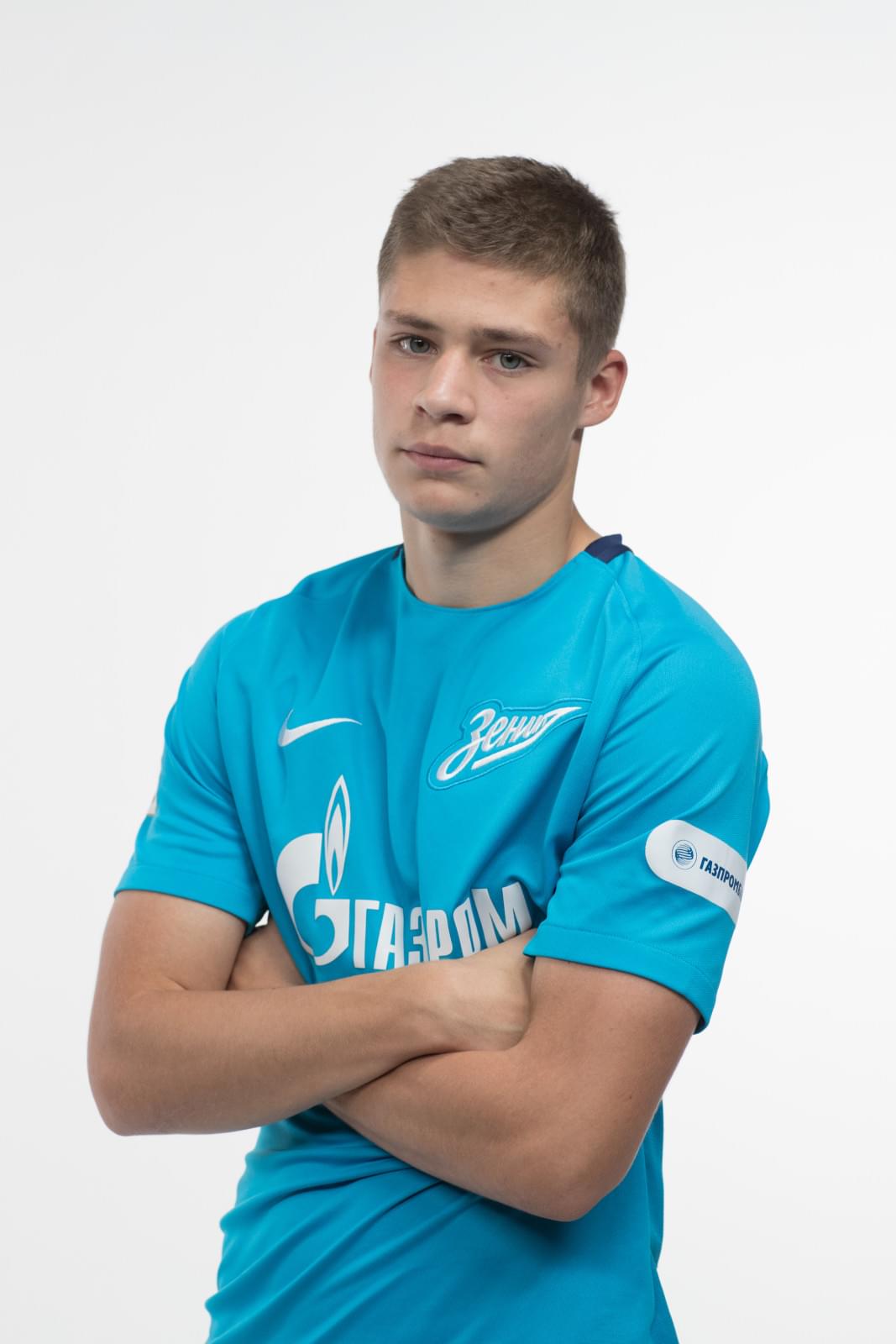 Фотосессия игроков молодежного состава ФК «Зенит» в новой игровой форме Nike сезона 2017/18