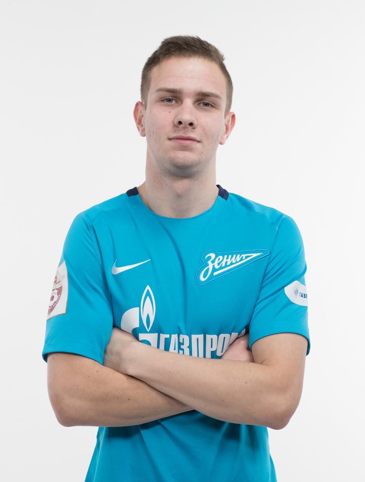 Фотосессия игроков молодежного состава ФК «Зенит» в новой игровой форме Nike сезона 2017/18