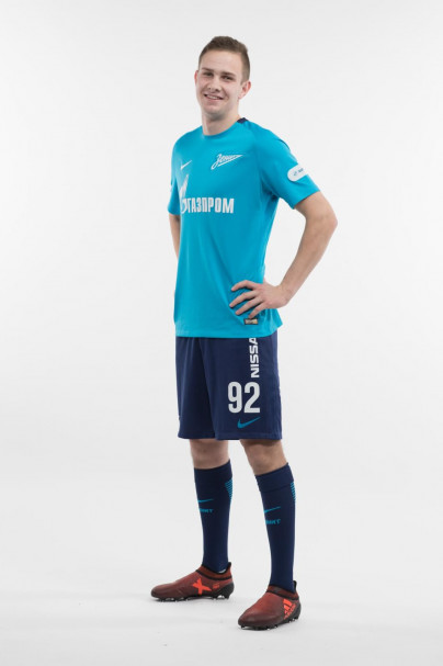 Фотосессия игроков молодежного состава ФК «Зенит» в новой игровой форме Nike сезона 2017/18