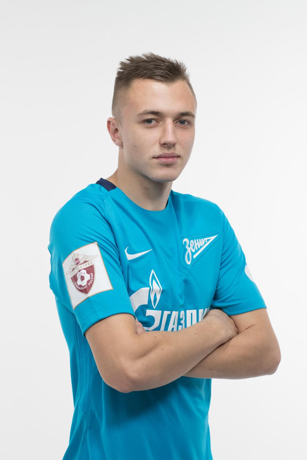 Фотосессия игроков молодежного состава ФК «Зенит» в новой игровой форме Nike сезона 2017/18