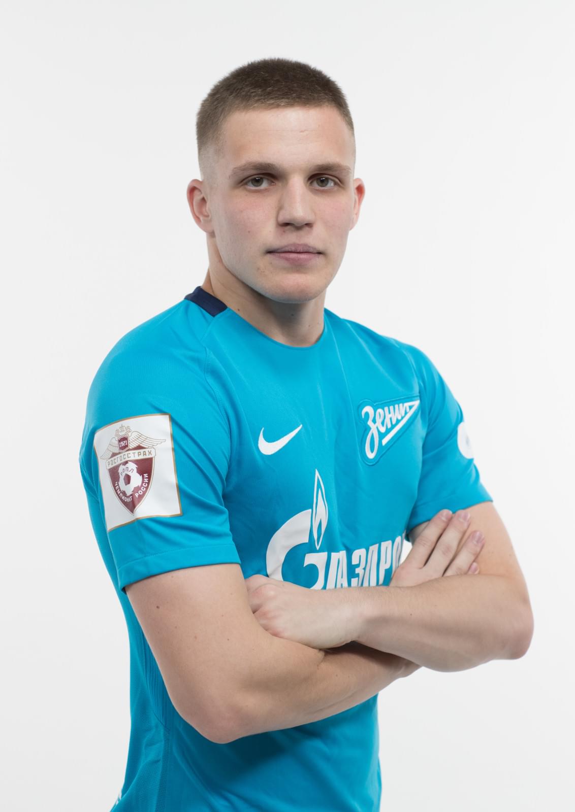 Фотосессия игроков молодежного состава ФК «Зенит» в новой игровой форме Nike сезона 2017/18