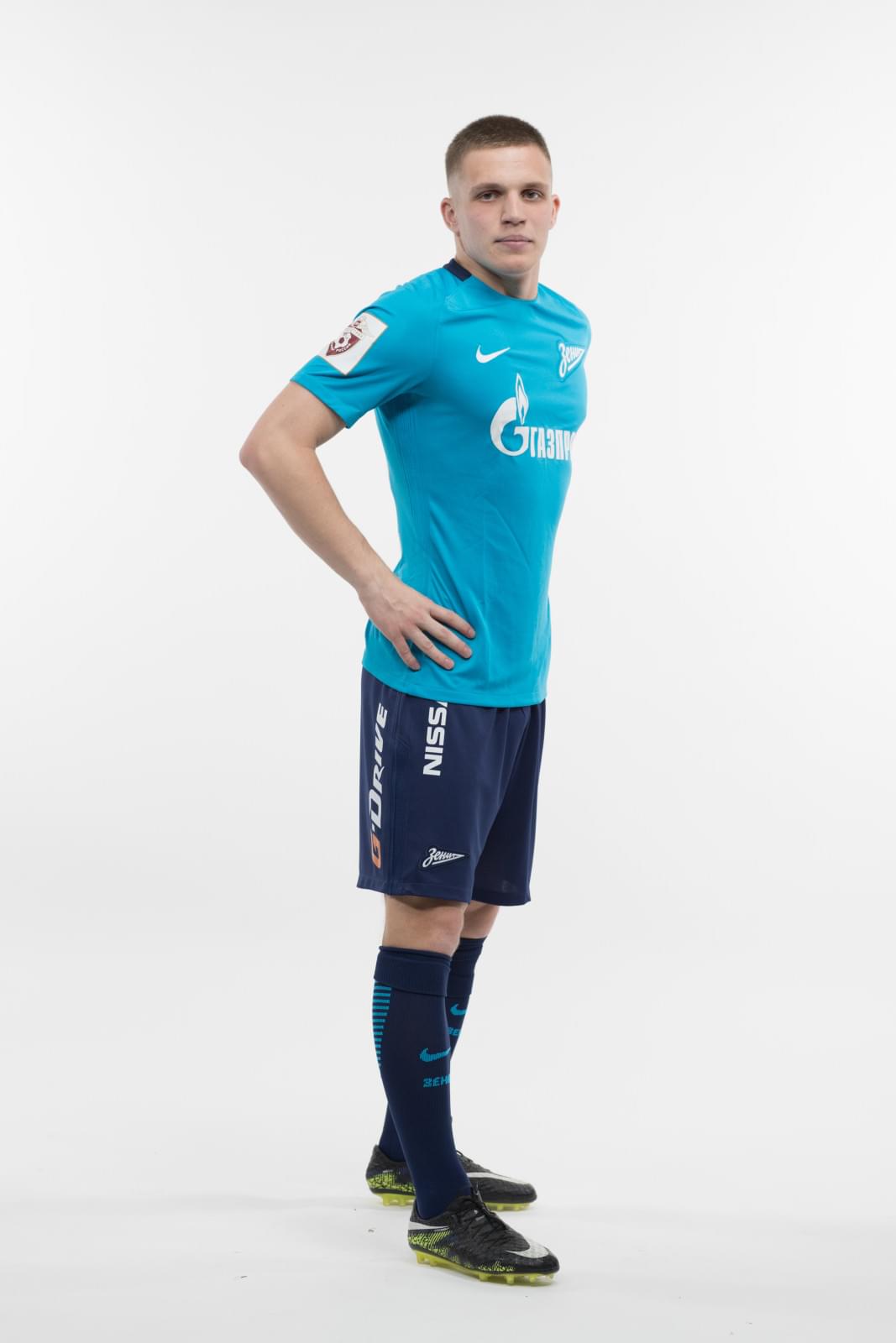 Фотосессия игроков молодежного состава ФК «Зенит» в новой игровой форме Nike сезона 2017/18