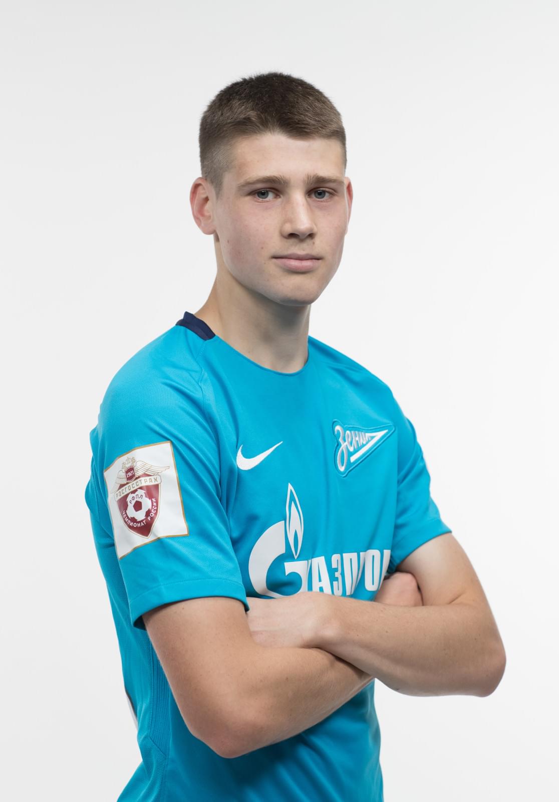 Фотосессия игроков молодежного состава ФК «Зенит» в новой игровой форме Nike сезона 2017/18