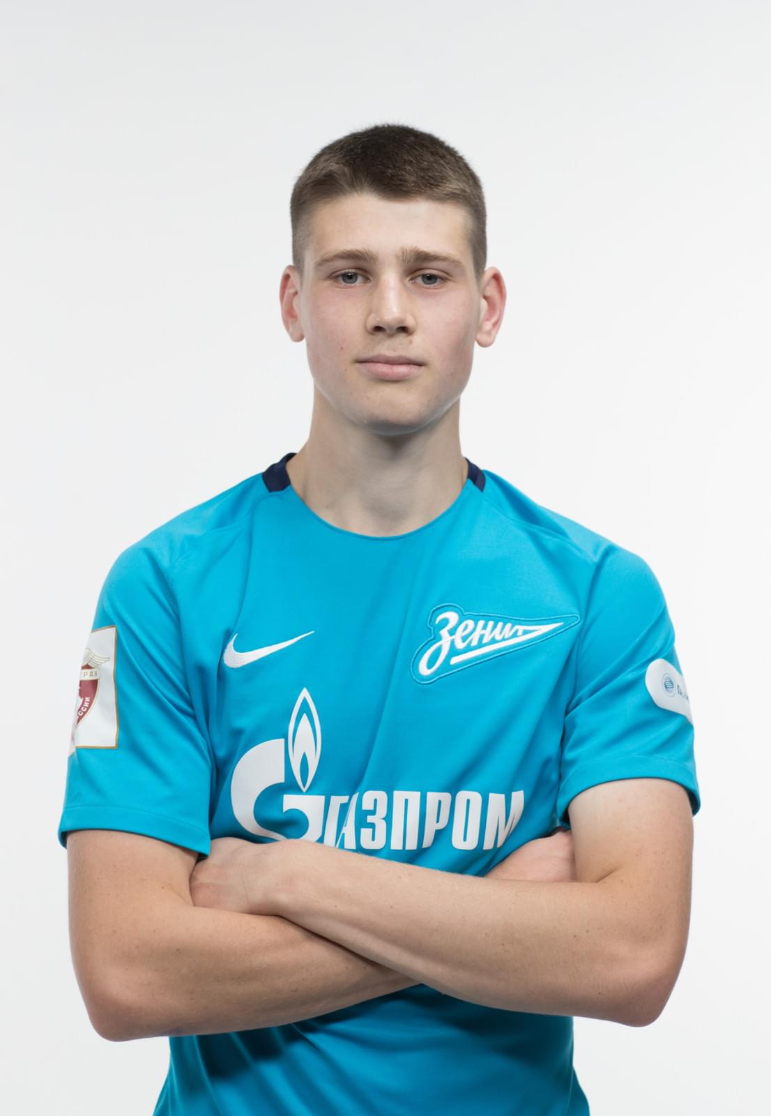 Фотосессия игроков молодежного состава ФК «Зенит» в новой игровой форме Nike сезона 2017/18