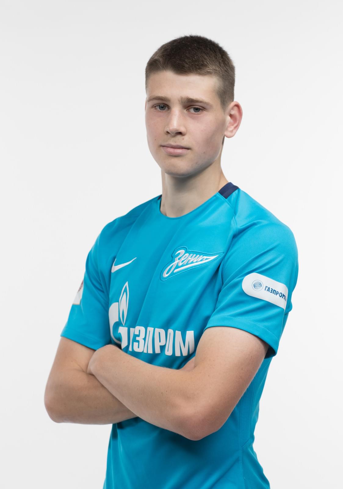 Фотосессия игроков молодежного состава ФК «Зенит» в новой игровой форме Nike сезона 2017/18