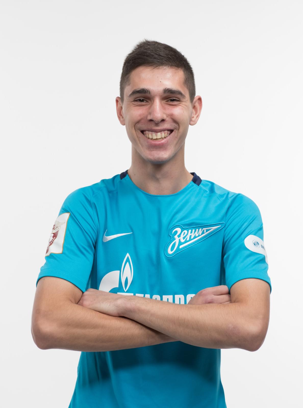 Фотосессия игроков молодежного состава ФК «Зенит» в новой игровой форме Nike сезона 2017/18