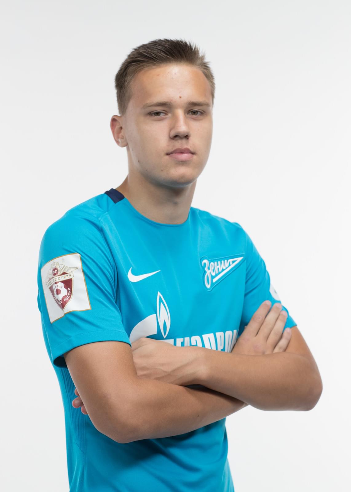 Фотосессия игроков молодежного состава ФК «Зенит» в новой игровой форме Nike сезона 2017/18