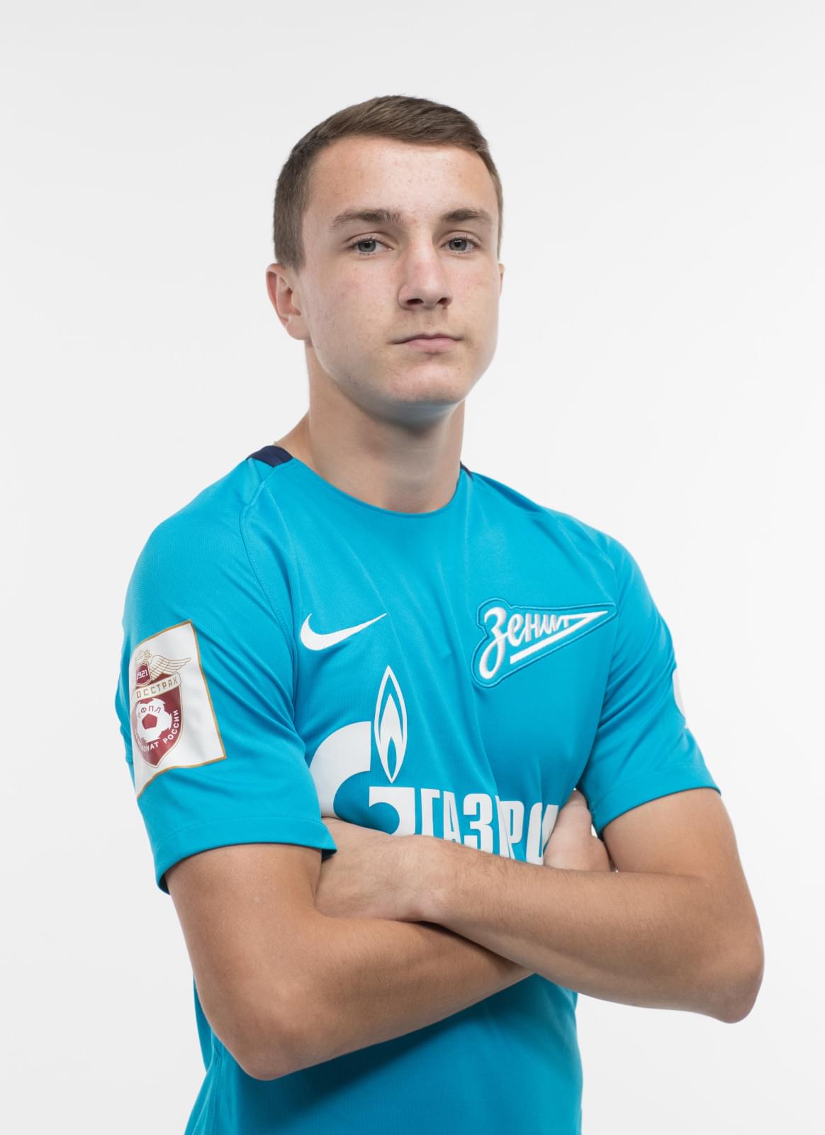 Фотосессия игроков молодежного состава ФК «Зенит» в новой игровой форме Nike сезона 2017/18