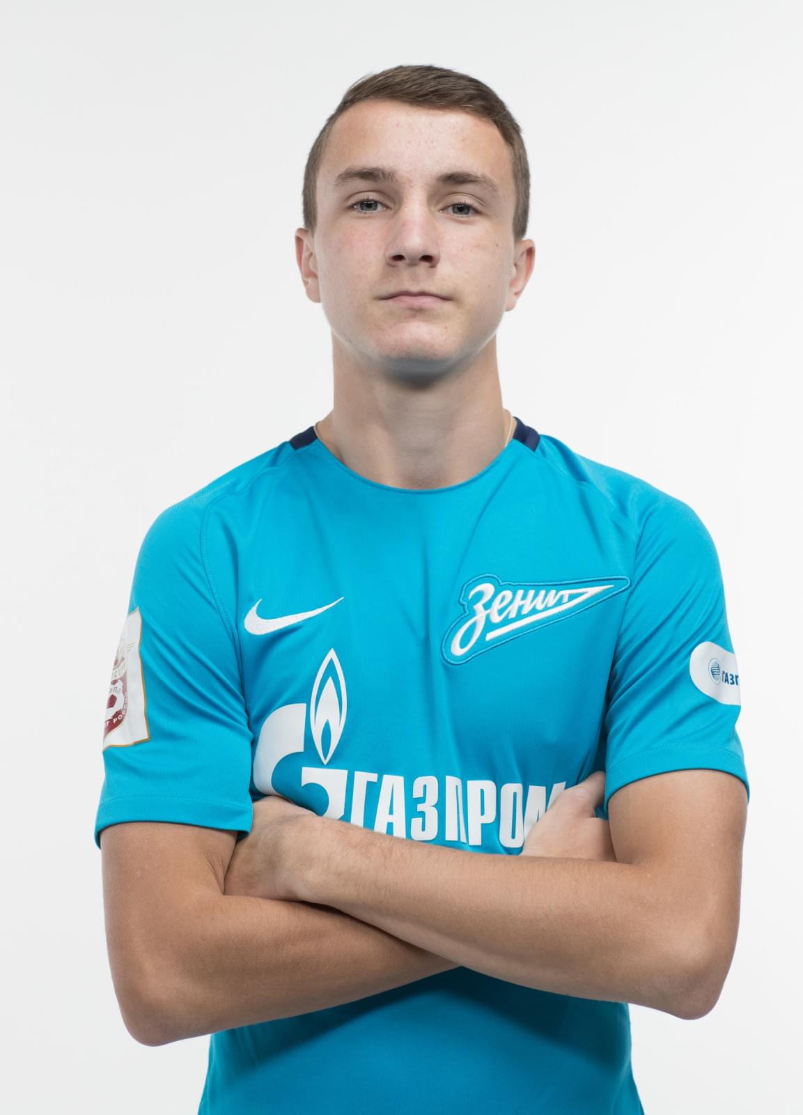 Фотосессия игроков молодежного состава ФК «Зенит» в новой игровой форме Nike сезона 2017/18