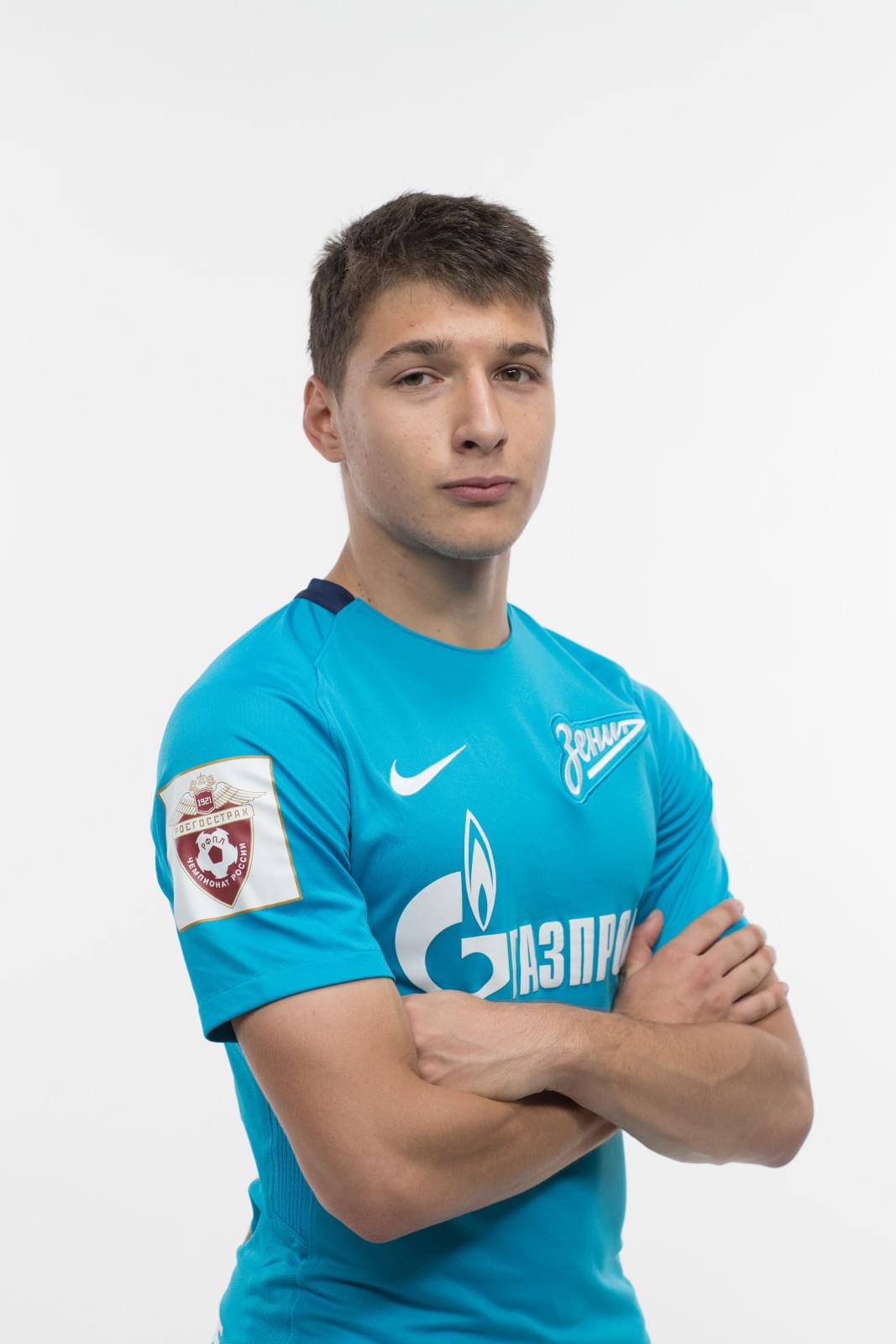 Фотосессия игроков молодежного состава ФК «Зенит» в новой игровой форме Nike сезона 2017/18