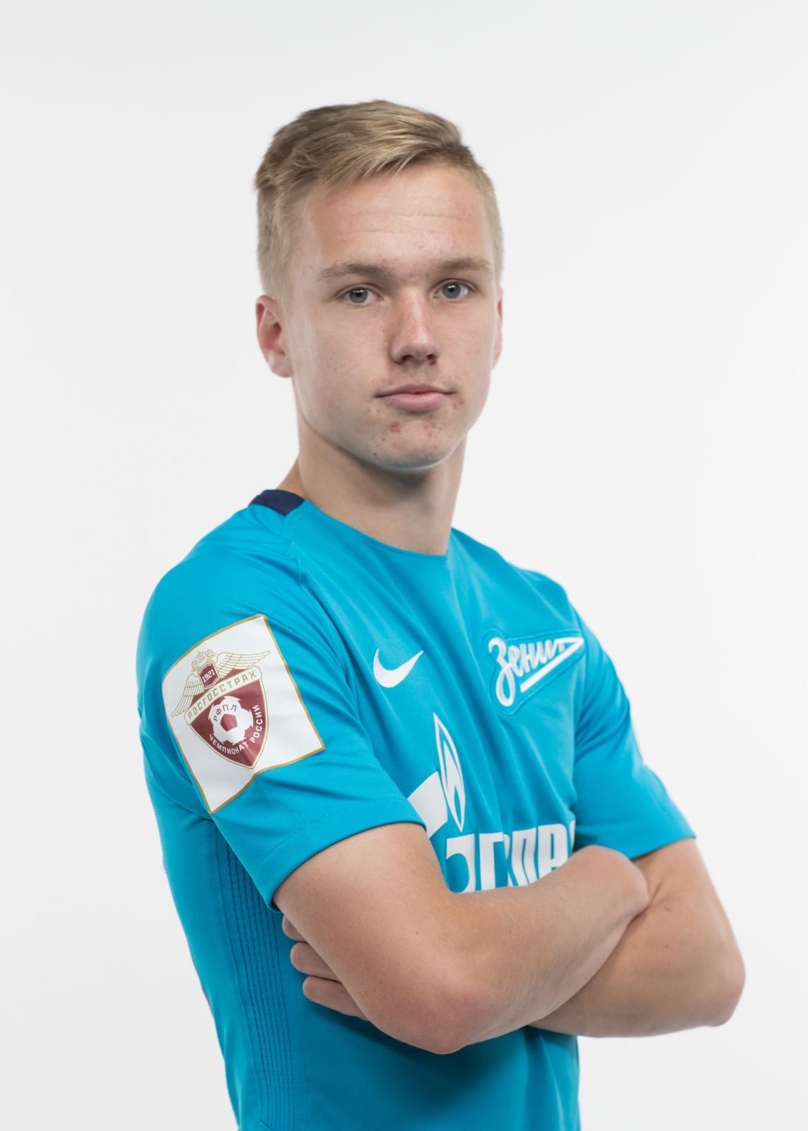 Фотосессия игроков молодежного состава ФК «Зенит» в новой игровой форме Nike сезона 2017/18