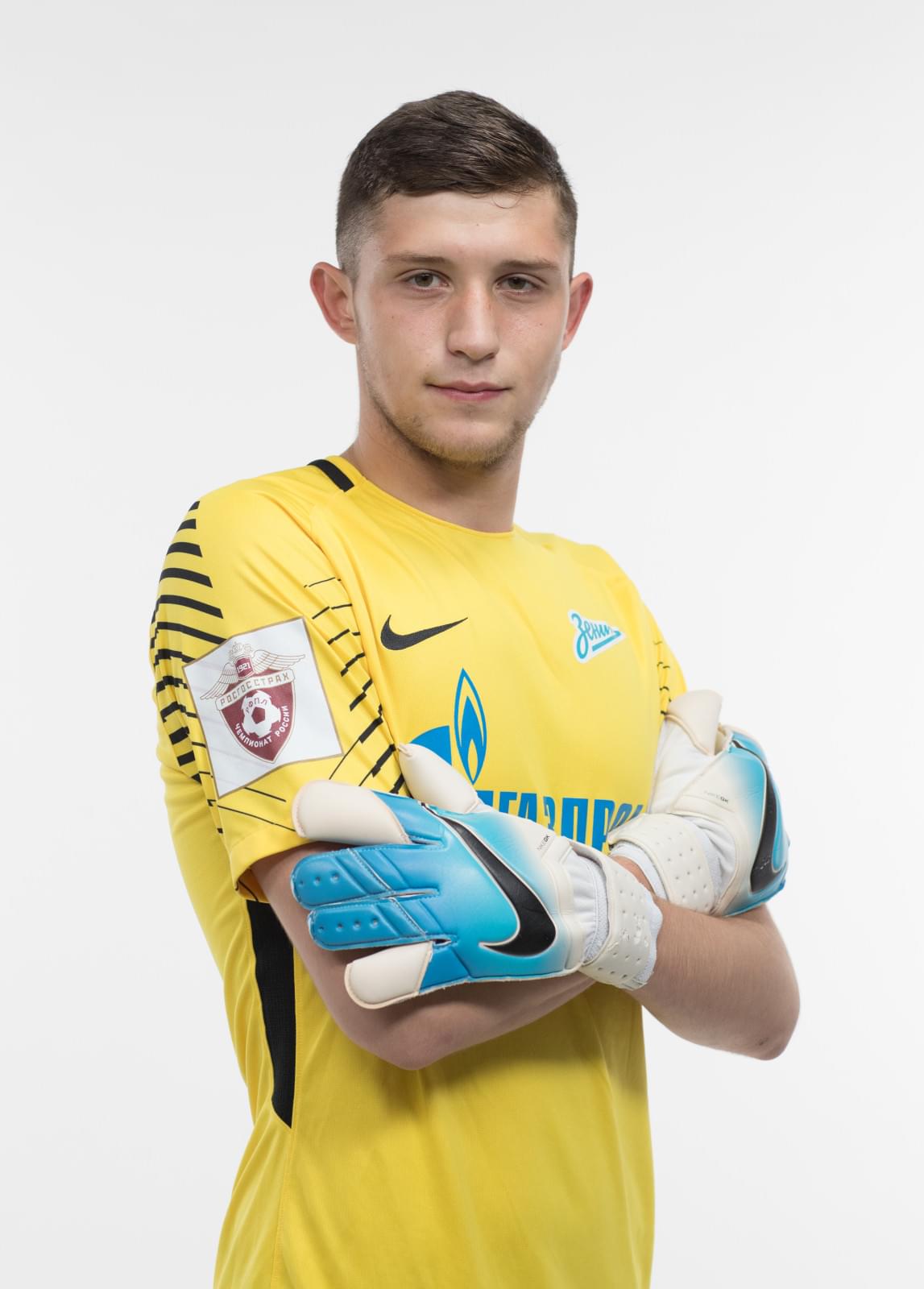 Фотосессия игроков молодежного состава ФК «Зенит» в новой игровой форме Nike сезона 2017/18