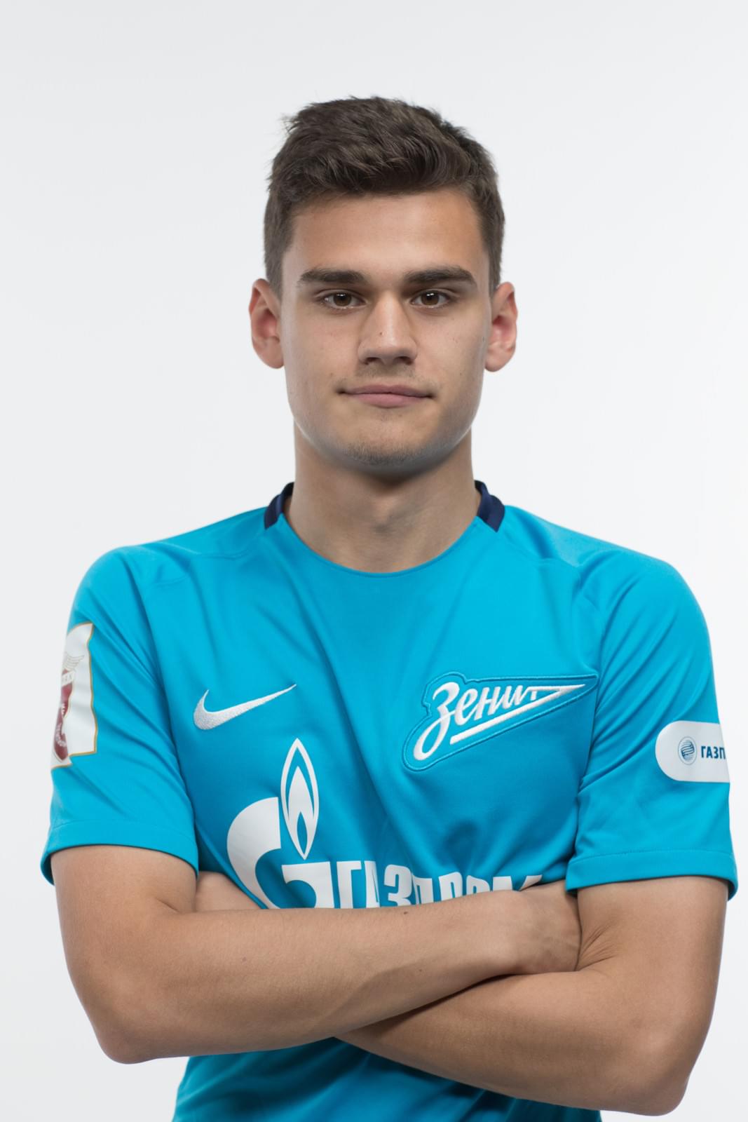 Фотосессия игроков молодежного состава ФК «Зенит» в новой игровой форме Nike сезона 2017/18