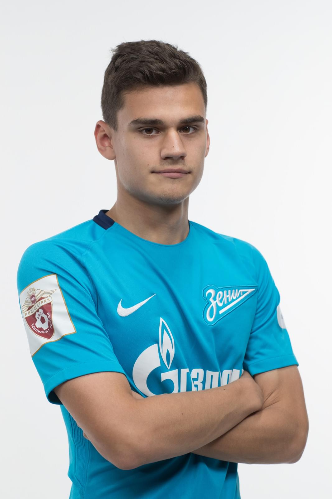 Фотосессия игроков молодежного состава ФК «Зенит» в новой игровой форме Nike сезона 2017/18