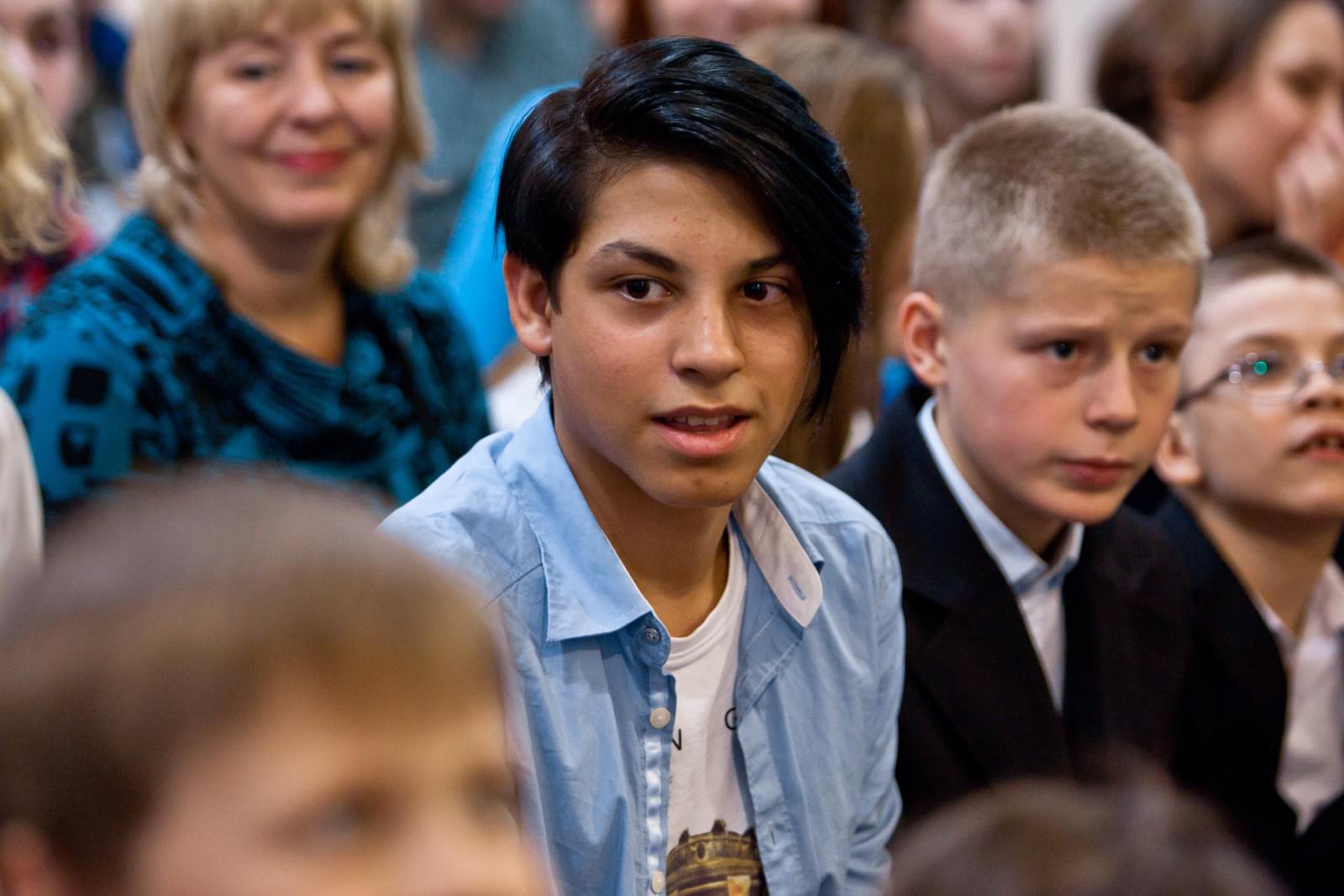 Александр Кокорин встретился с участниками проекта «Школа героев»