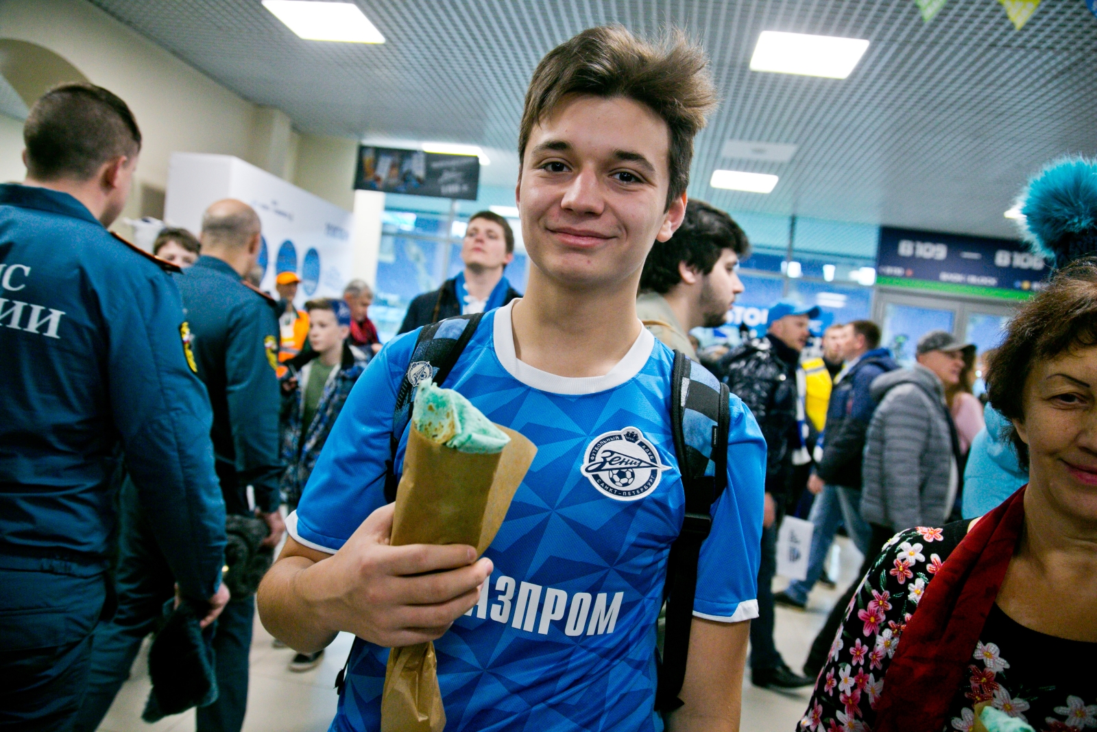 Фестиваль «О, да! Еда! Foodball маркет» на матче «Зенит» — «Локомотив»