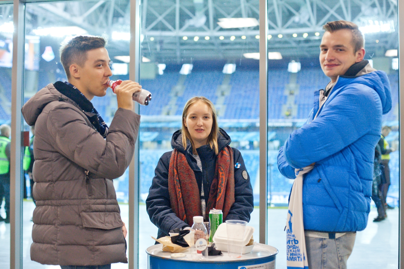 Фестиваль «О, да! Еда! Foodball маркет» на матче «Зенит» — «Локомотив»