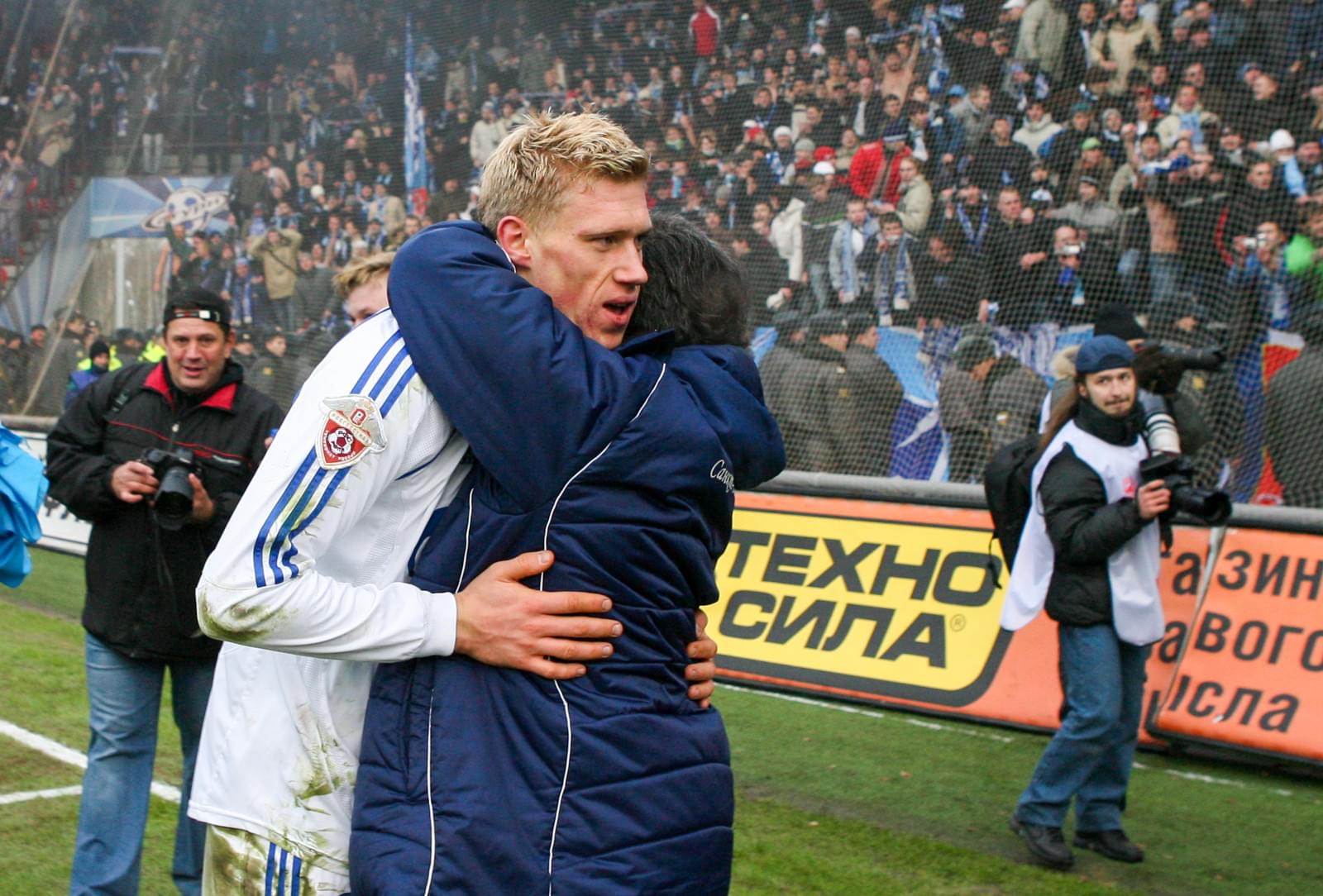 Празднование чемпионства «Зенита» на стадионе «Сатурн»