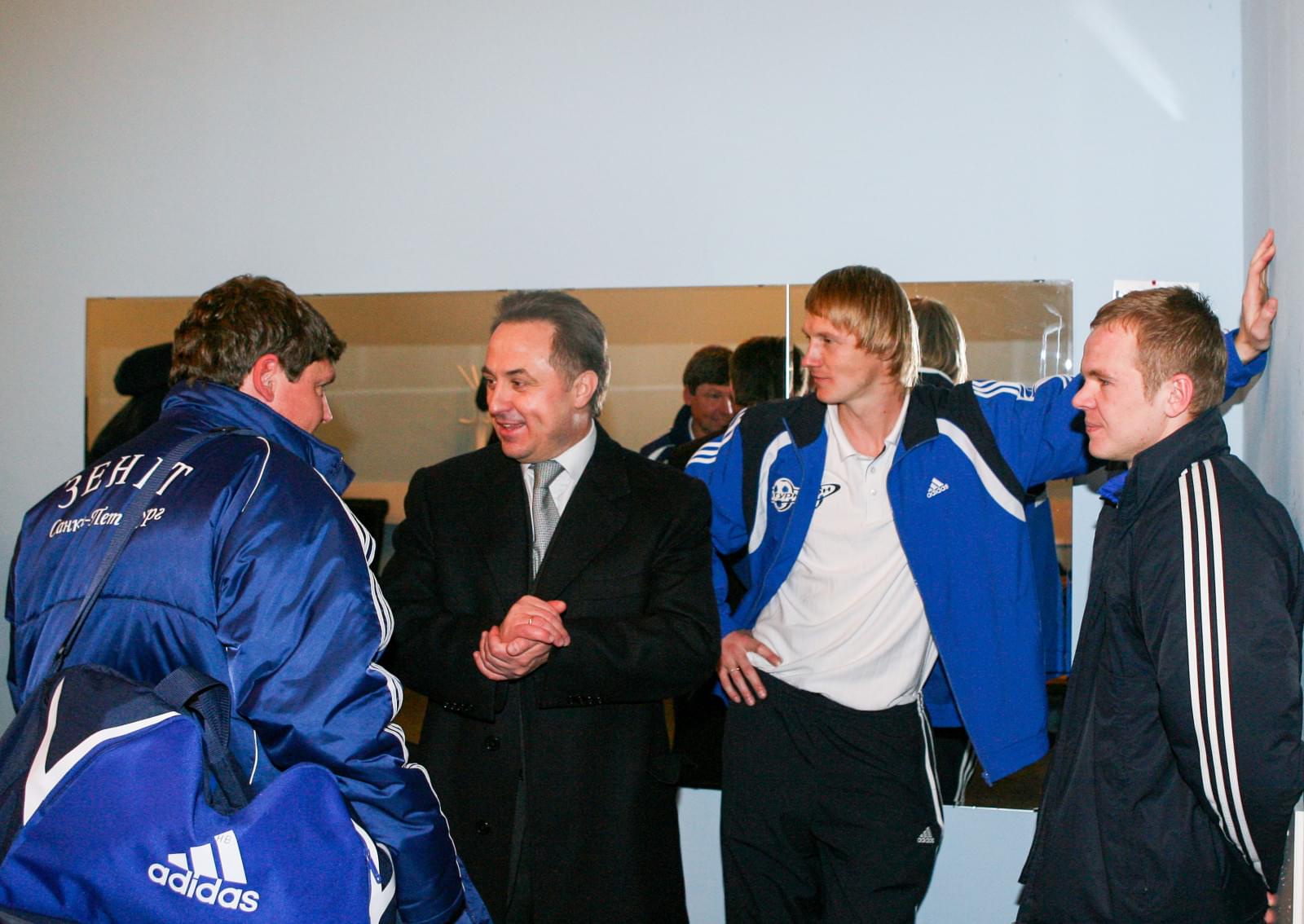 Празднование чемпионства «Зенита» на стадионе «Сатурн»