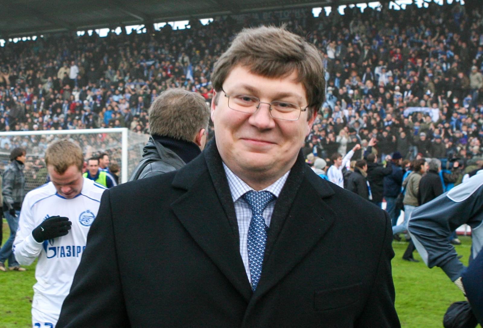 Празднование чемпионства «Зенита» на стадионе «Сатурн»