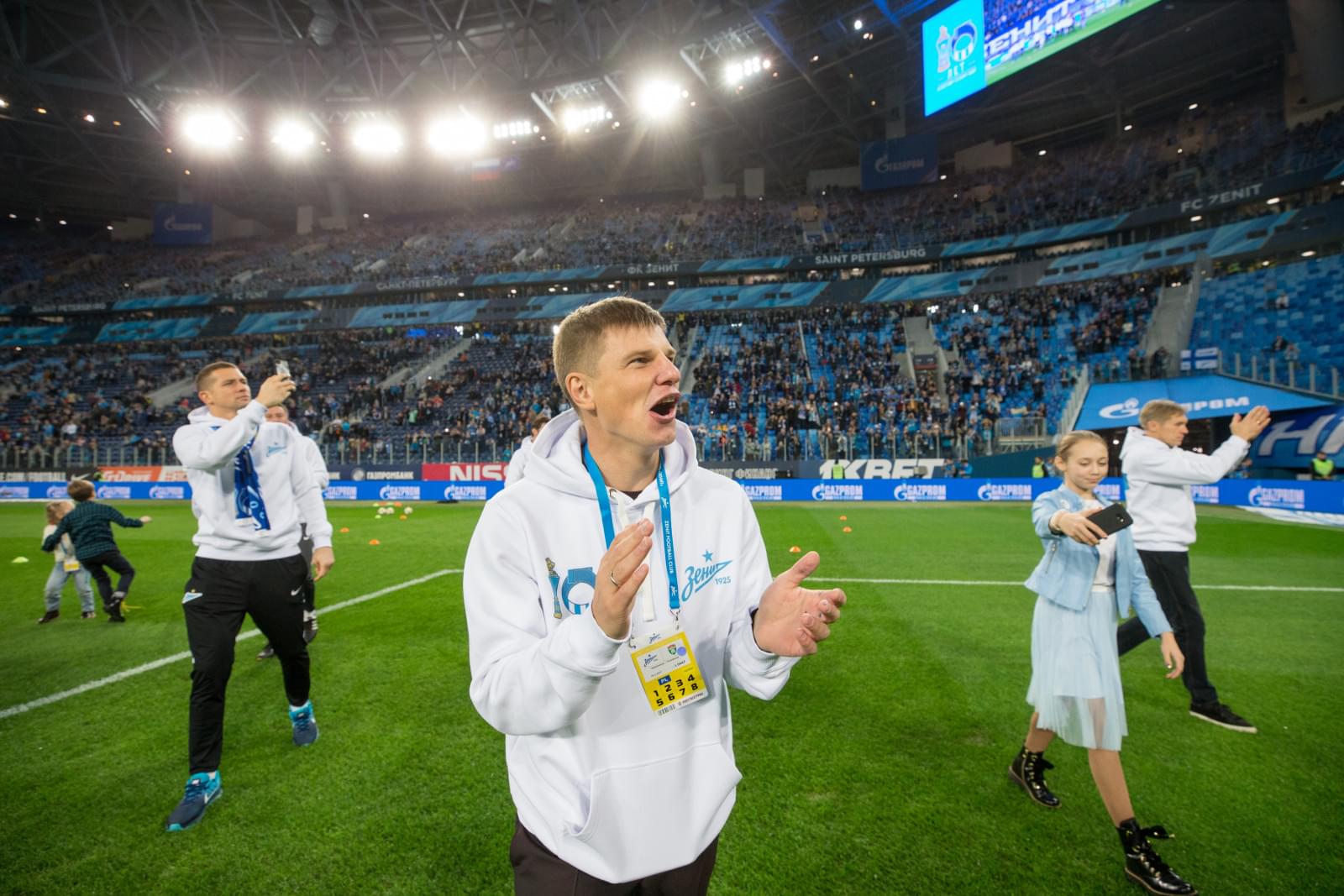 Чемпионы-2007 впервые собрались на стадионе «Санкт-Петербург»