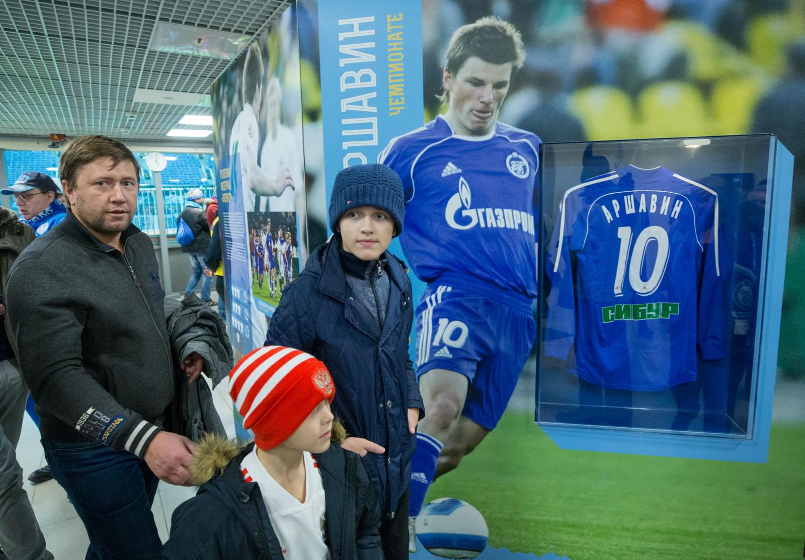 Чемпионы-2007 впервые собрались на стадионе «Санкт-Петербург»