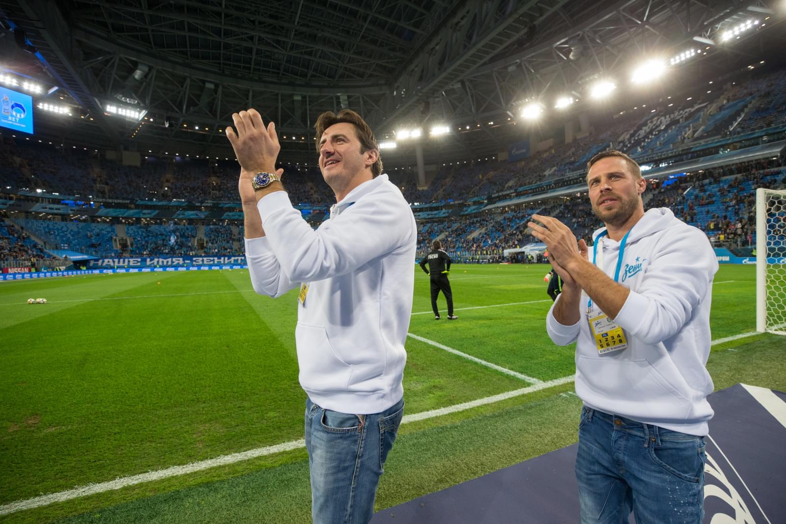 Чемпионы-2007 впервые собрались на стадионе «Санкт-Петербург»