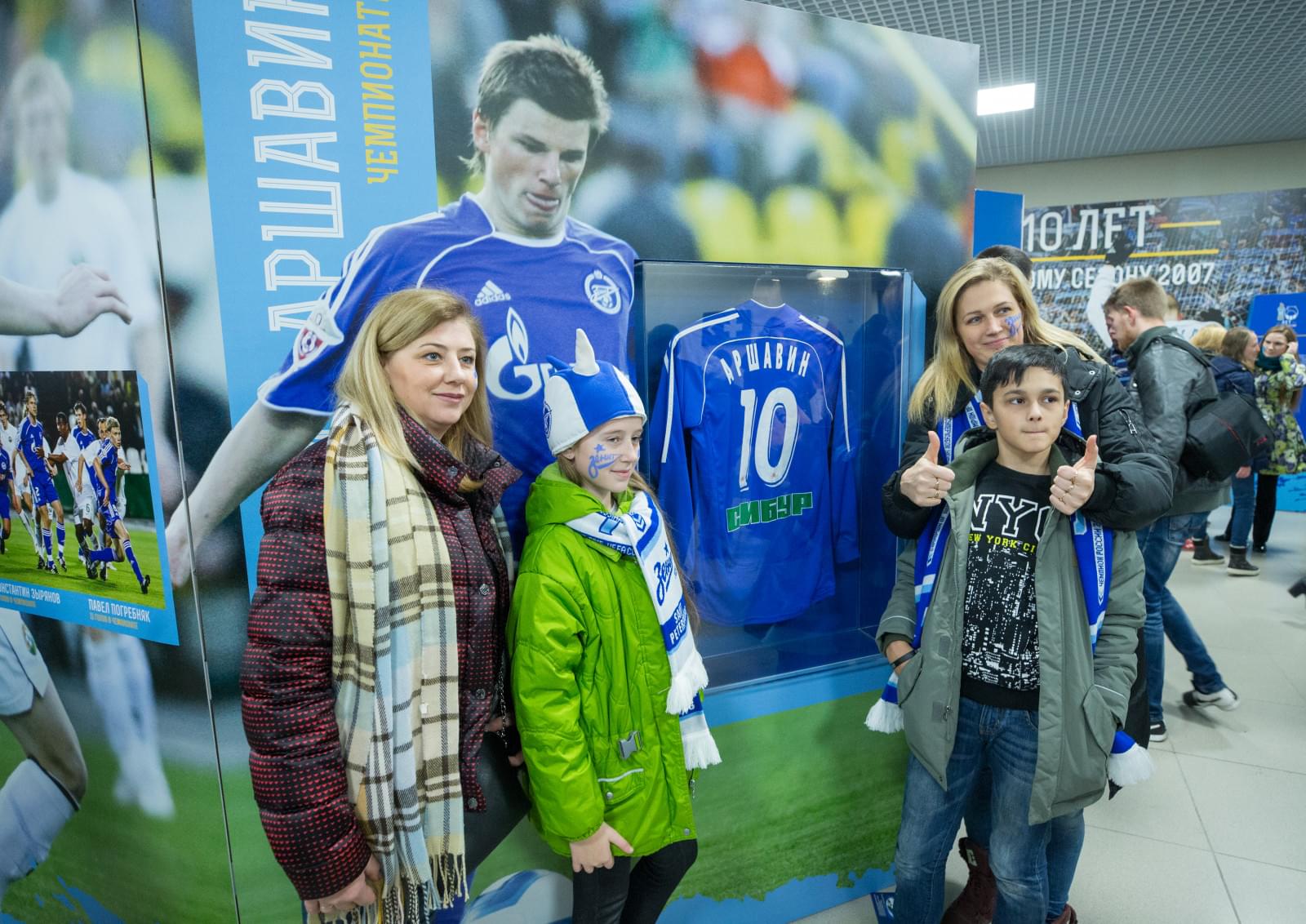 Чемпионы-2007 впервые собрались на стадионе «Санкт-Петербург»