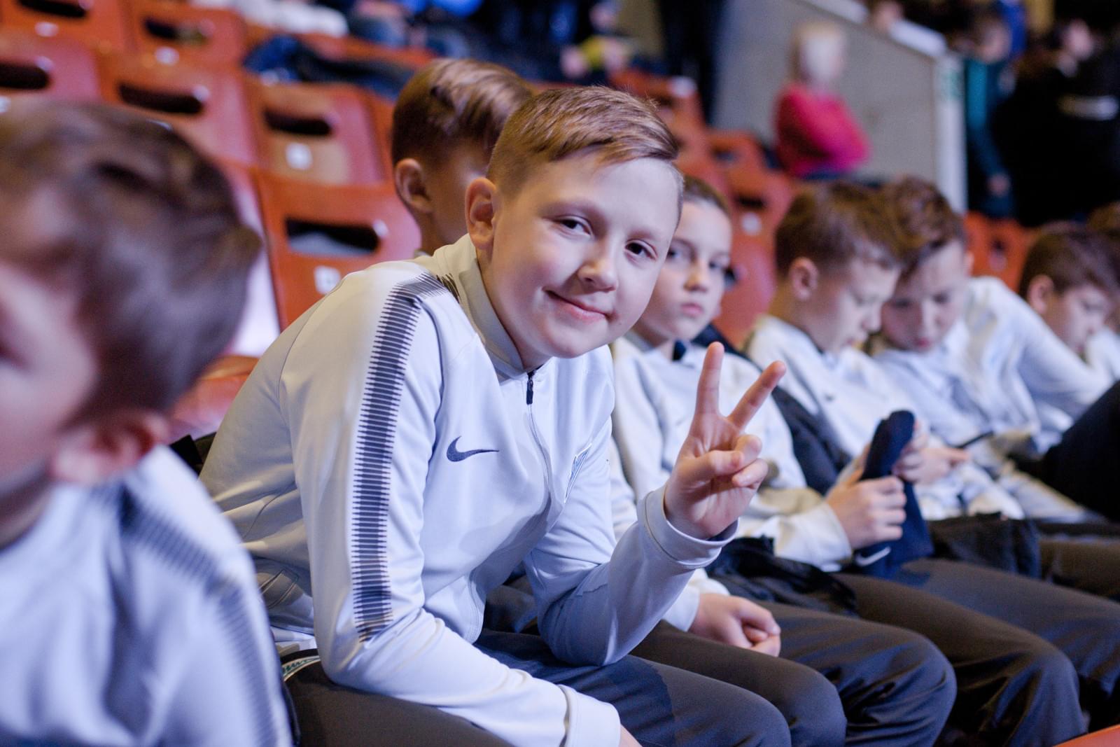 Награждение команд Академии ФК «Зенит» по итогам 2017 года