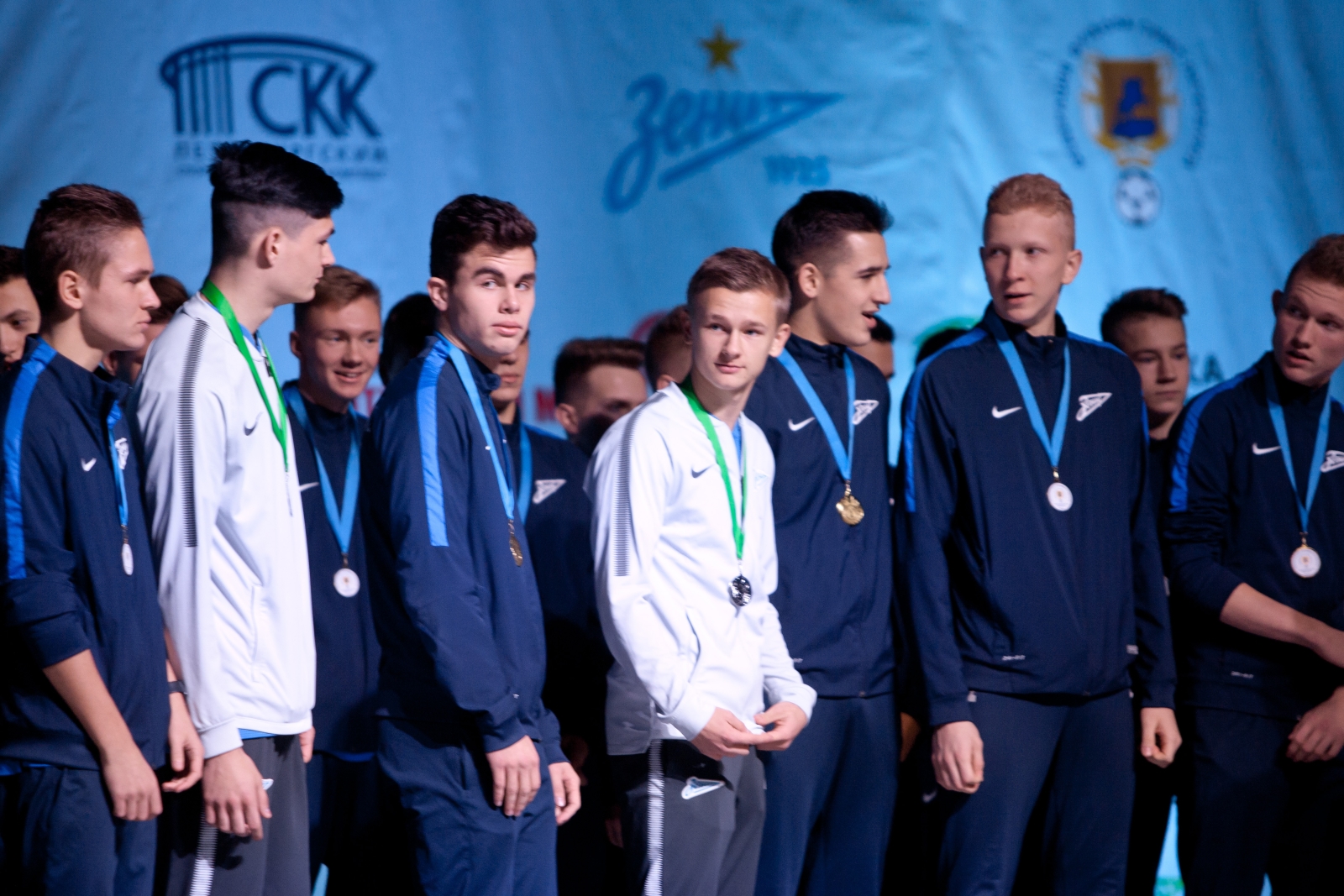 Награждение команд Академии ФК «Зенит» по итогам 2017 года