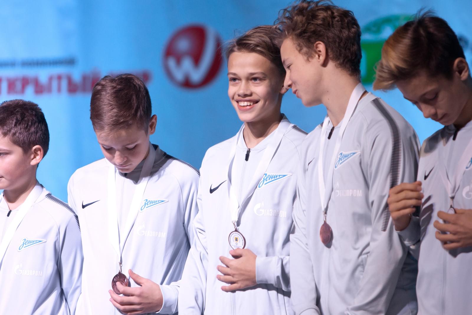 Награждение команд Академии ФК «Зенит» по итогам 2017 года