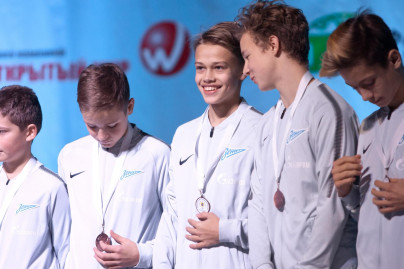 Награждение команд Академии ФК «Зенит» по итогам 2017 года