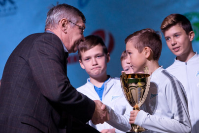 Награждение команд Академии ФК «Зенит» по итогам 2017 года