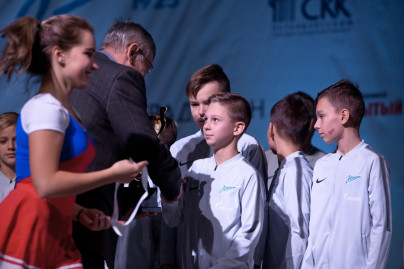 Награждение команд Академии ФК «Зенит» по итогам 2017 года