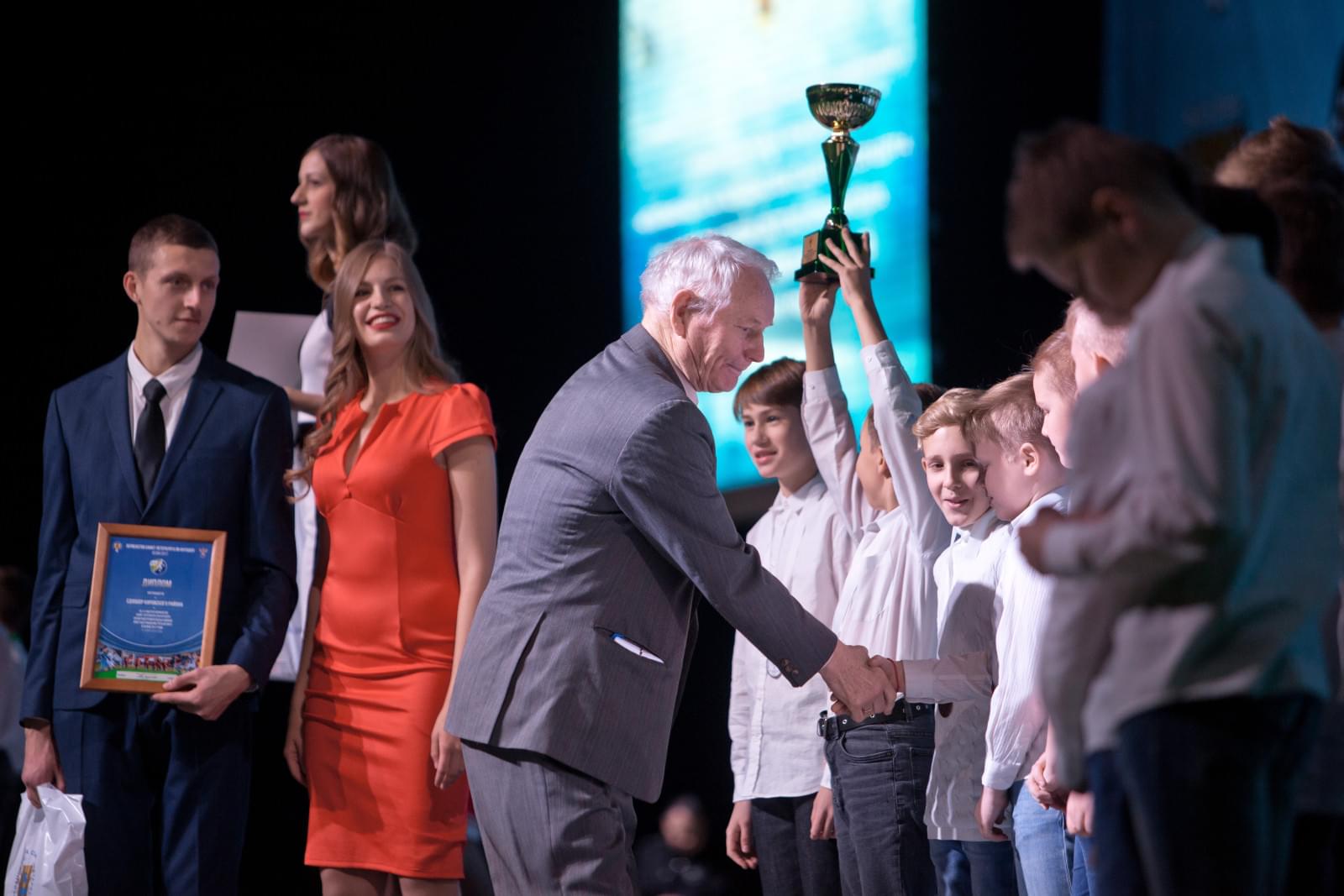 Награждение команд Академии ФК «Зенит» по итогам 2017 года