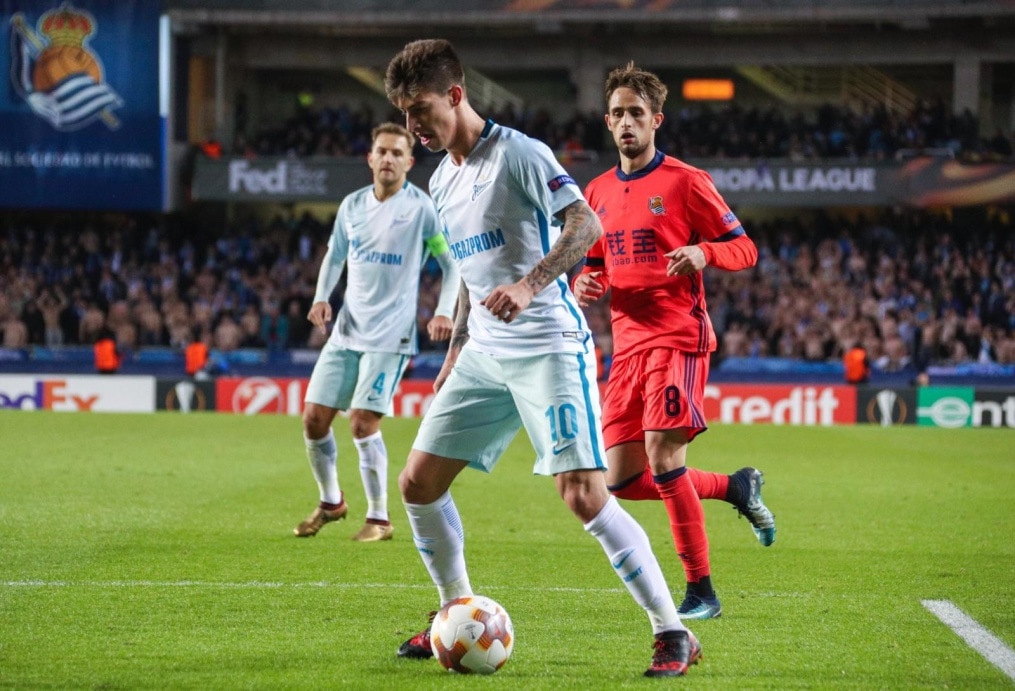 Лига Европы УЕФА 2017/18, «Реал Сосьедад» — «Зенит»