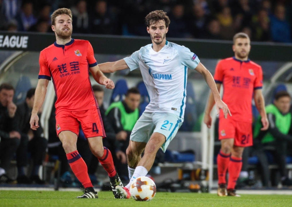 Лига Европы УЕФА 2017/18, «Реал Сосьедад» — «Зенит»