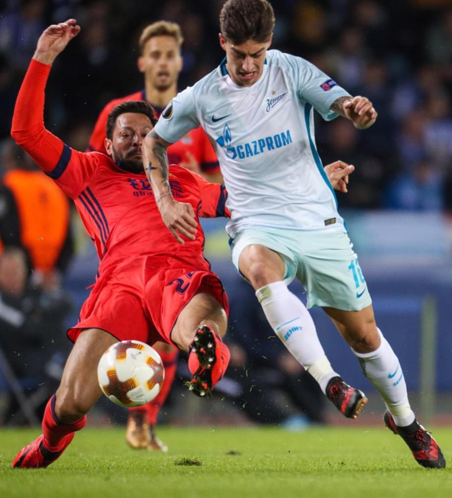 Лига Европы УЕФА 2017/18, «Реал Сосьедад» — «Зенит»